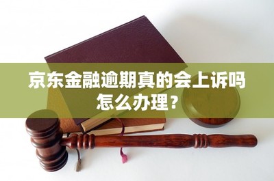京東金融逾期應(yīng)對(duì)指南 是否會(huì)被起訴與正確處理流程